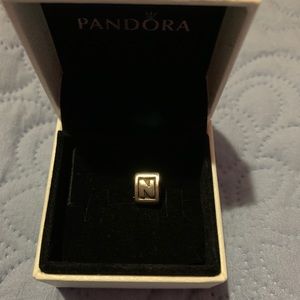 Pandora “N” charm